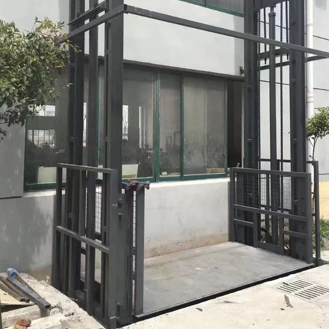 海尾镇5吨室外升降货梯